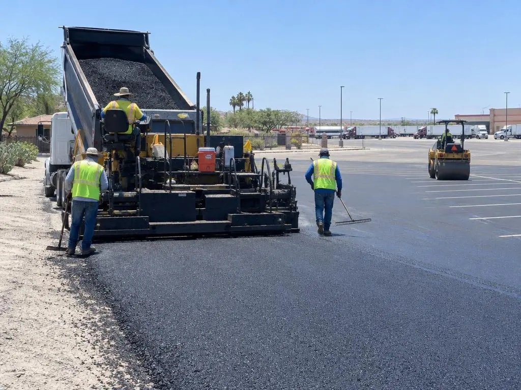 Commercial & Truck Lot Paving in Laredo, TX
