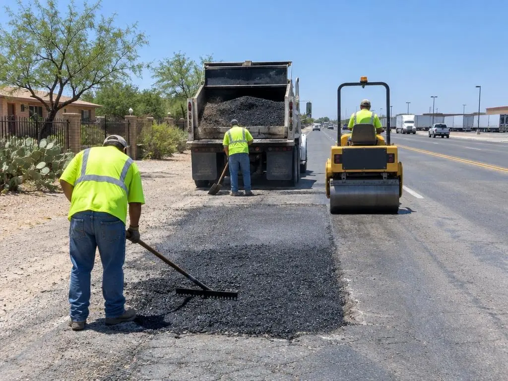 Pothole & Base Repair in Laredo, TX